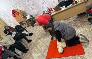 Соціальні працівники Лимана пройшли тренінг із надання першої допомоги