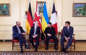 Європейські лідери в Лондоні закликали до “справедливого і тривалого” миру для України