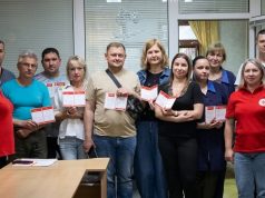 Інструкторка з Лиману провела тренінг із домедичної допомоги для комунальників із Краматорська